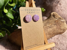 Load image into Gallery viewer, Pastel floral studs