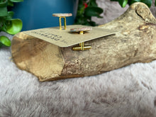 Load image into Gallery viewer, Cufflinks - orange marbled swirl