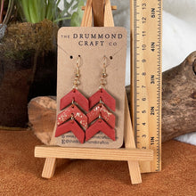 Load image into Gallery viewer, Autumn cascade drop earrings