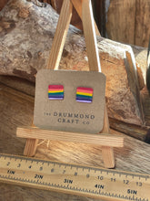 Load image into Gallery viewer, 🏳️🌈 Pride square studs