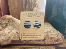 Load image into Gallery viewer, Cufflinks - two tone stripe