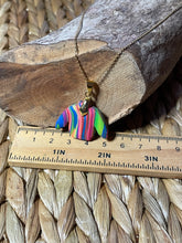 Load image into Gallery viewer, Multicoloured jumper pendant necklace