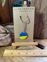 Load image into Gallery viewer, SUPPORT UKRAINE keyring