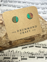 Load image into Gallery viewer, Stunning green and fire mix studs