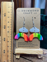 Load image into Gallery viewer, Over the rainbow drop earrings