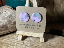 Load image into Gallery viewer, Stunning large pink studs