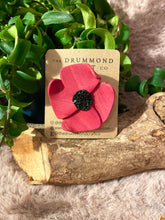 Load image into Gallery viewer, Remembrance Poppy Brooch unique
