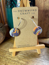 Load image into Gallery viewer, Wildflower disc hoops