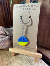 Load image into Gallery viewer, SUPPORT UKRAINE keyring