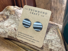 Load image into Gallery viewer, Cufflinks - two tone stripe