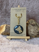 Load image into Gallery viewer, Gold texture “no waste” keyring