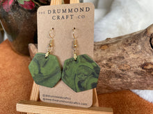 Load image into Gallery viewer, Khaki and black funky large drops