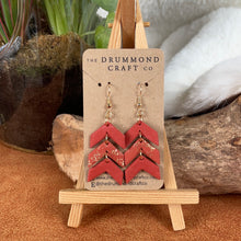 Load image into Gallery viewer, Autumn cascade drop earrings