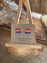Load image into Gallery viewer, 🏳️🌈 Pride square studs