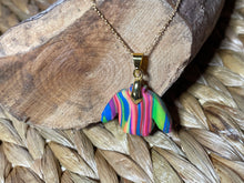 Load image into Gallery viewer, Multicoloured jumper pendant necklace