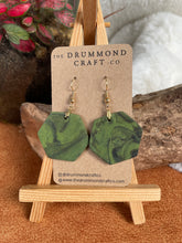 Load image into Gallery viewer, Khaki and black funky large drops