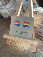 Load image into Gallery viewer, 🏳️🌈 Pride square studs