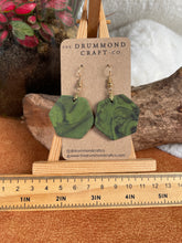 Load image into Gallery viewer, Khaki and black funky large drops