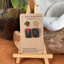 Load image into Gallery viewer, Cute gold flecked block drops