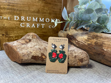 Load image into Gallery viewer, Vase with flower detail drops