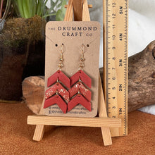 Load image into Gallery viewer, Autumn cascade drop earrings
